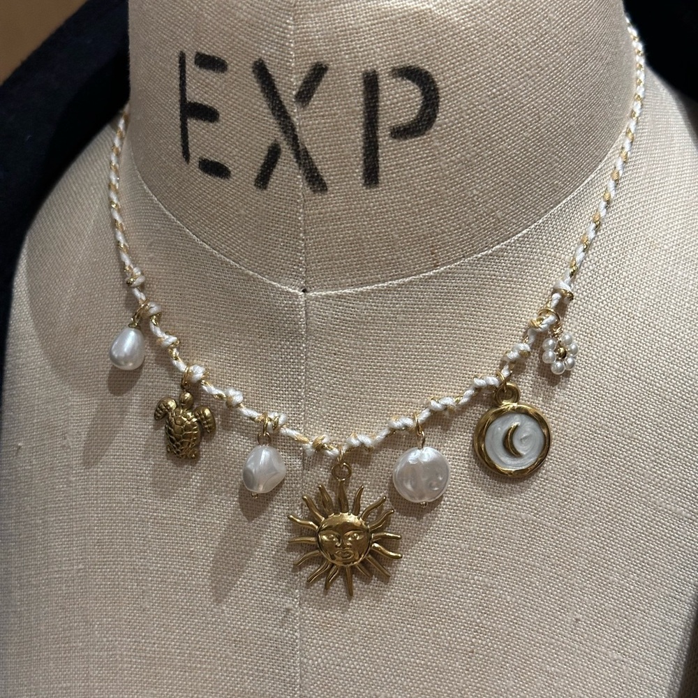 Vacation Italian Charm Necklace